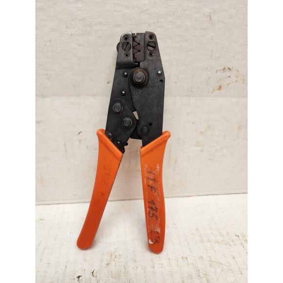 Rare hard to find Thomas & Betts Shure Stake ratchet Manual Crimp Tool - Picture 2 of 7